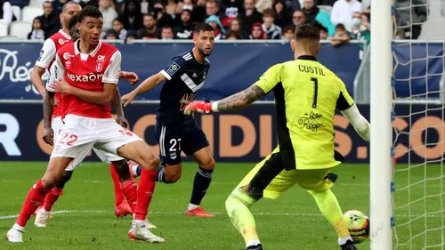 Le Stade de Reims renversé 